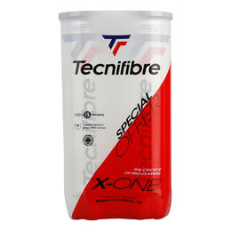 Pelotas De Tenis Tecnifibre X-One Bi-Pack